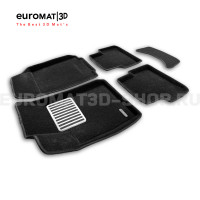 Текстильные 3D коврики Euromat3D Lux в салон для Chevrolet Cobalt (2012-2016) № EM3D-001501