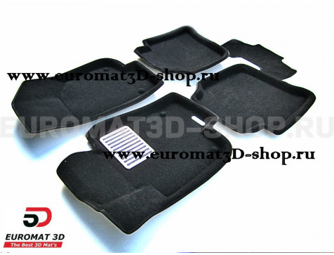 Текстильные 3D коврики Euromat3D Lux в салон для Volkswagen Phaeton (2002-2010) № EM3D-005408 Текстильные 3D коврики Euromat3D Lux в салон для Volkswagen Phaeton (2002-2010) № EM3D-005408