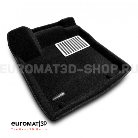 Текстильные 3D коврики Euromat3D Lux в салон для Nissan Murano (Z52) (2016-) № EM3D-003729