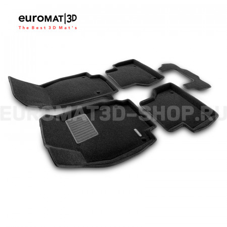 Текстильные 3D коврики Euromat3D Business в салон для Audi A6 (2019-) № EMC3D-001111 Текстильные 3D коврики Euromat3D Business в салон для Audi A6 (2019-) № EMC3D-001111