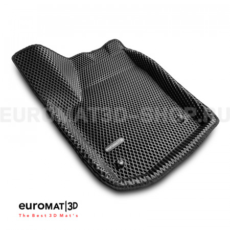 3D коврики Euromat3D EVA в салон для Volkswagen Polo (2010-2020) № EM3DEVA-005416