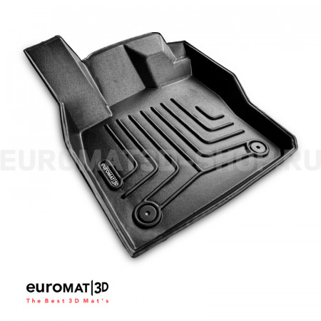 3D коврики Euromat3D Liner в салон для Skoda Kodiaq (2017-2024) № EM3DLI-004512 3D коврики Euromat3D Liner в салон для Skoda Kodiaq (2017-2024) № EM3DLI-004512