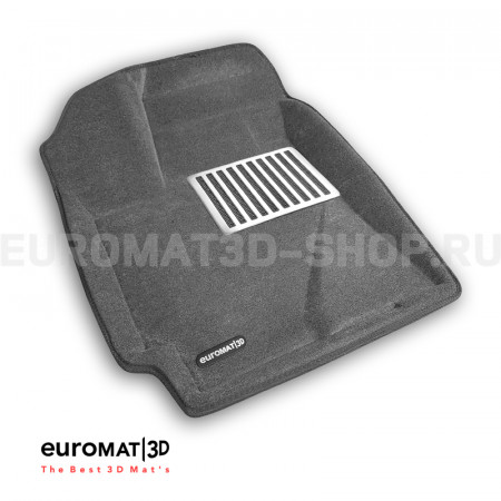 Текстильные 3D коврики Euromat3D Lux в салон для Toyota Highlander (2010-2013) № EM3D-005111G Серые Текстильные 3D коврики Euromat3D Lux в салон для Toyota Highlander (2010-2013) № EM3D-005111G Серые