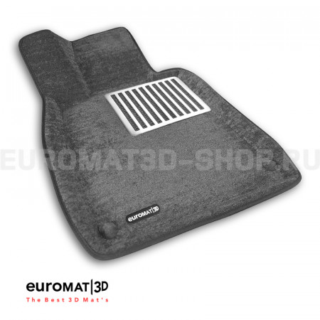 Текстильные 3D коврики Euromat3D Lux в салон для Mercedes S-Class (W222) (2013-2020) № EM3D-003515G Серые Текстильные 3D коврики Euromat3D Lux в салон для Mercedes S-Class (W222) (2013-2020) № EM3D-003515G Серые
